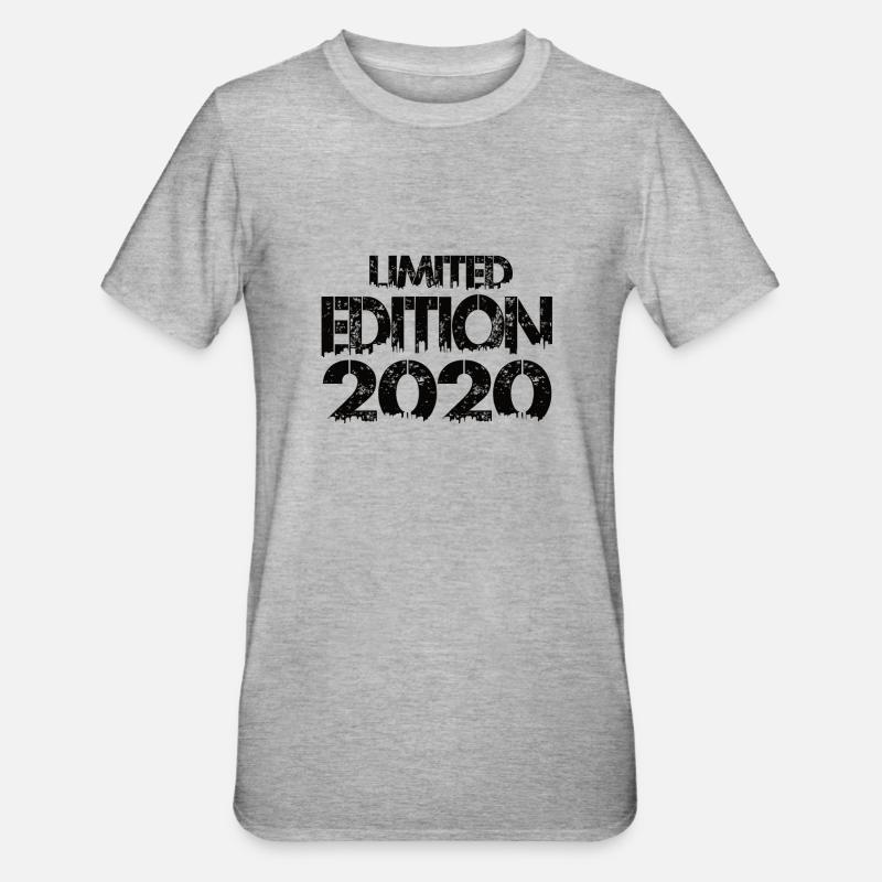 Édition limitée 2020 - T-shirt polycoton Unisexe - gris chiné