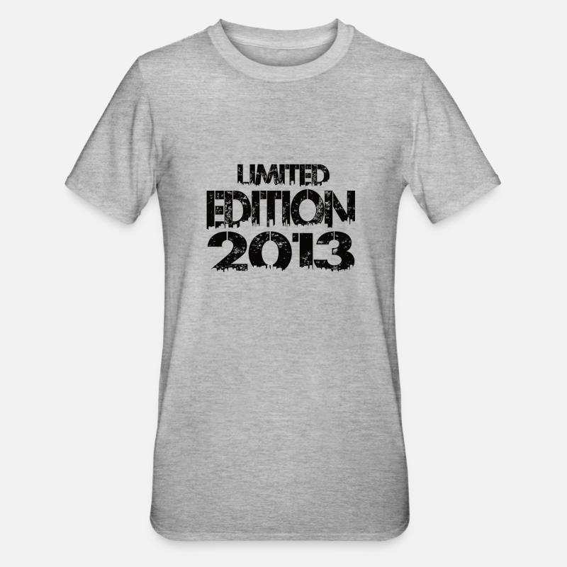 Édition limitée 2013 - T-shirt polycoton Unisexe - gris chiné
