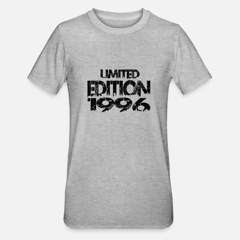 Édition limitée 1996 - T-shirt polycoton Unisexe - gris chiné