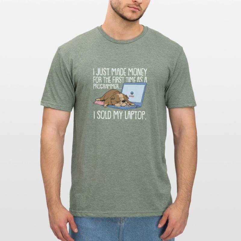 Programmierer Coder Software Entwickler Unisex Polycotton T-Shirt