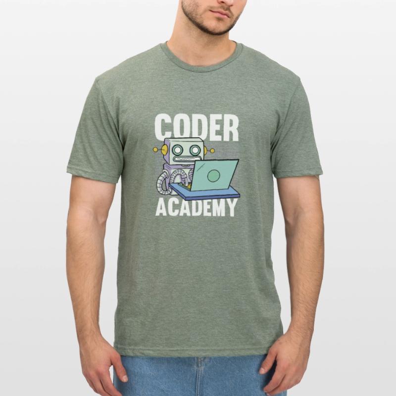 Programmierer Coder Software Entwickler Unisex Polycotton T-Shirt