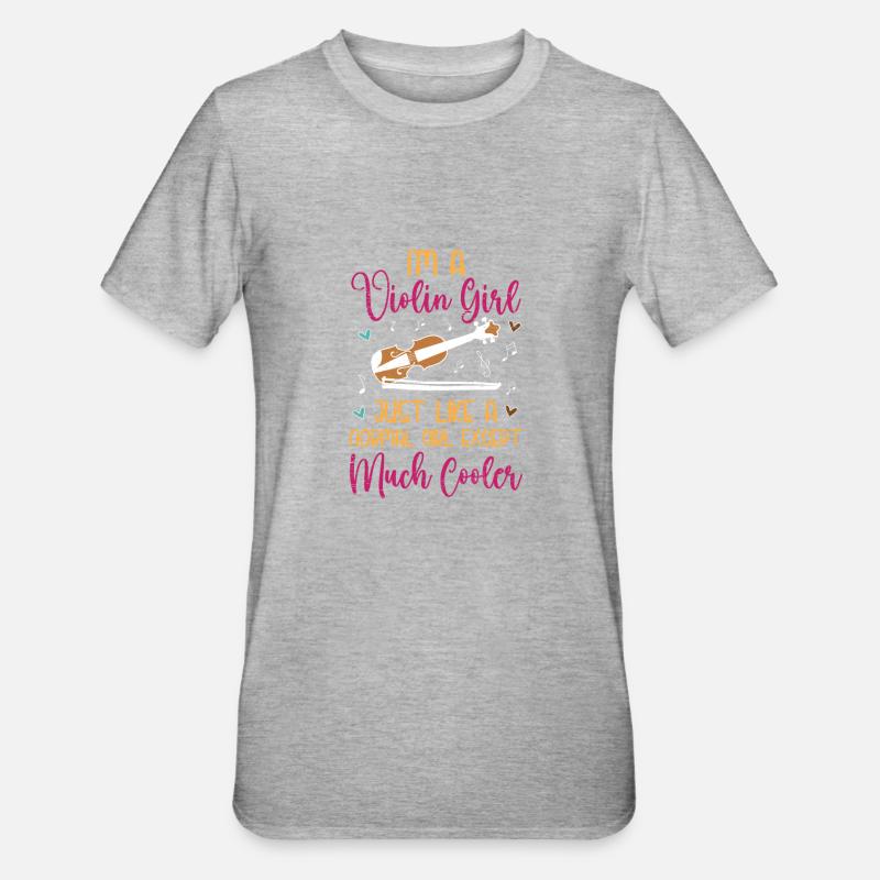 Ich Bin Ein - Unisex Polycotton T-Shirt - Grau meliert