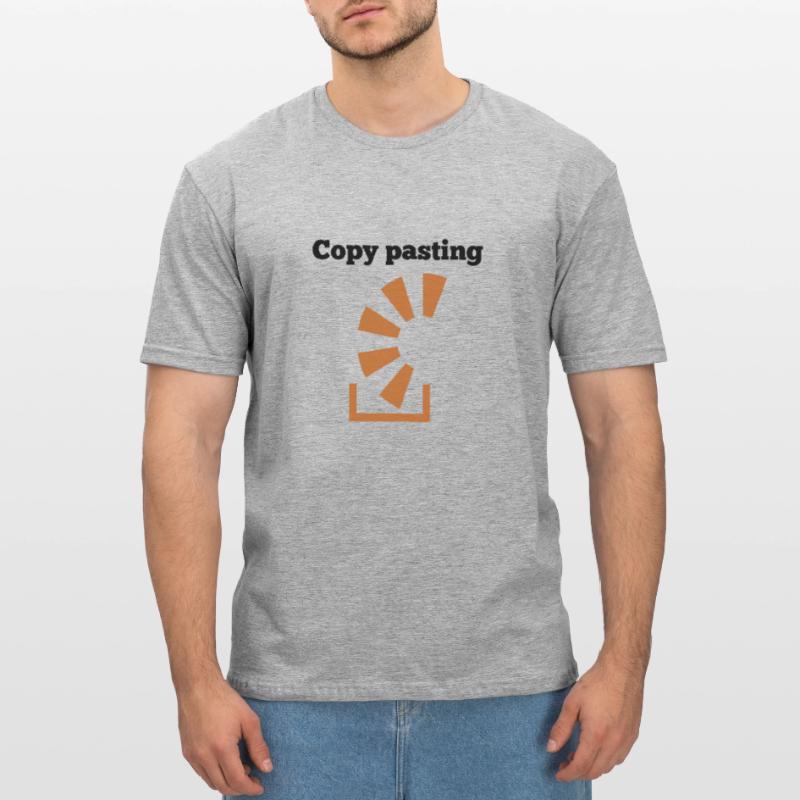 Copy Pasting Programming Coder Software Developer Unisex Polycotton T-Shirt