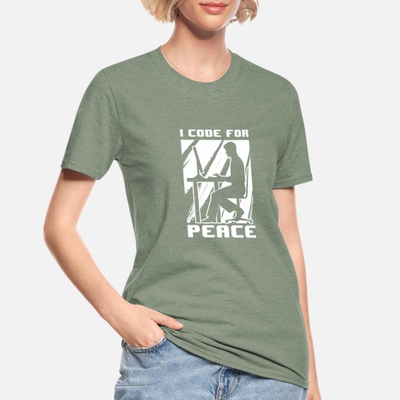 Programmierer Coder Software Entwickler Unisex Polycotton T-Shirt