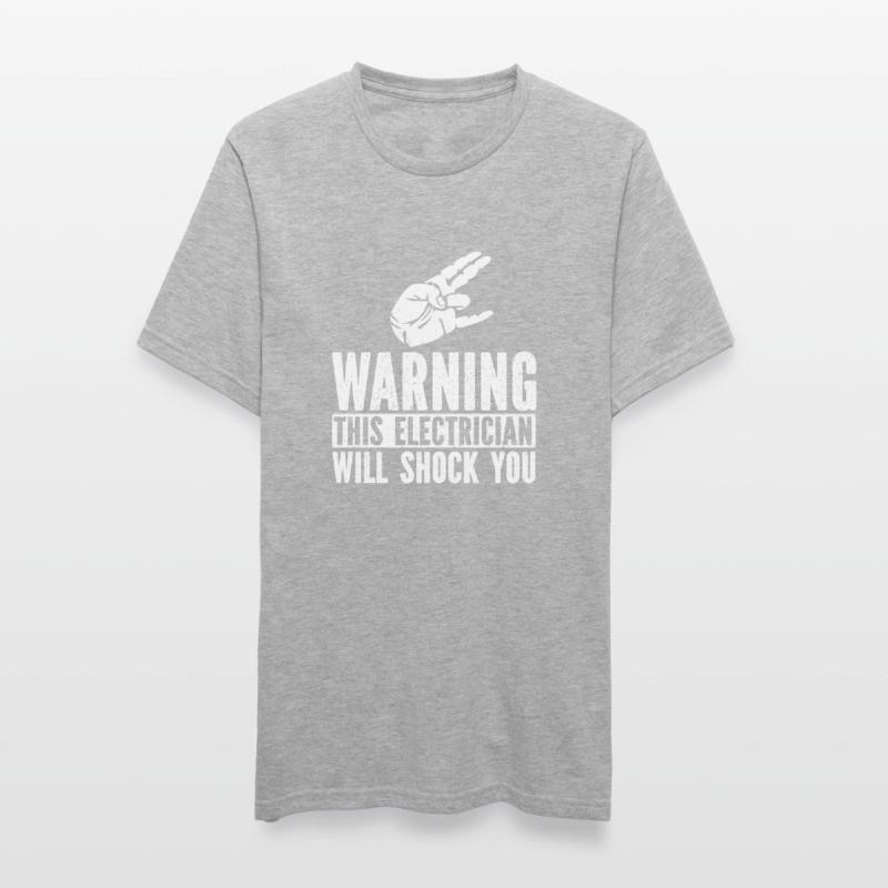 Electrician Electrical Engineer Electronics Technician Unisex Polycotton T-Shirt
