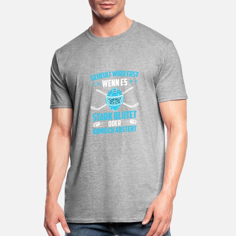 Geheult wird wenn es blutet oder komisch absteht Unisex Polycotton T-Shirt