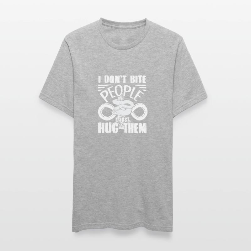 Banana Ball Python Herpetologist I Dont Bite Unisex Polycotton T-Shirt