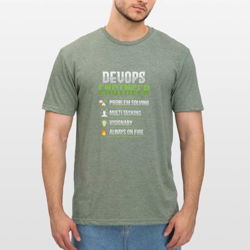 Devops Sys-Admin Developer Unisex Polycotton T-Shirt