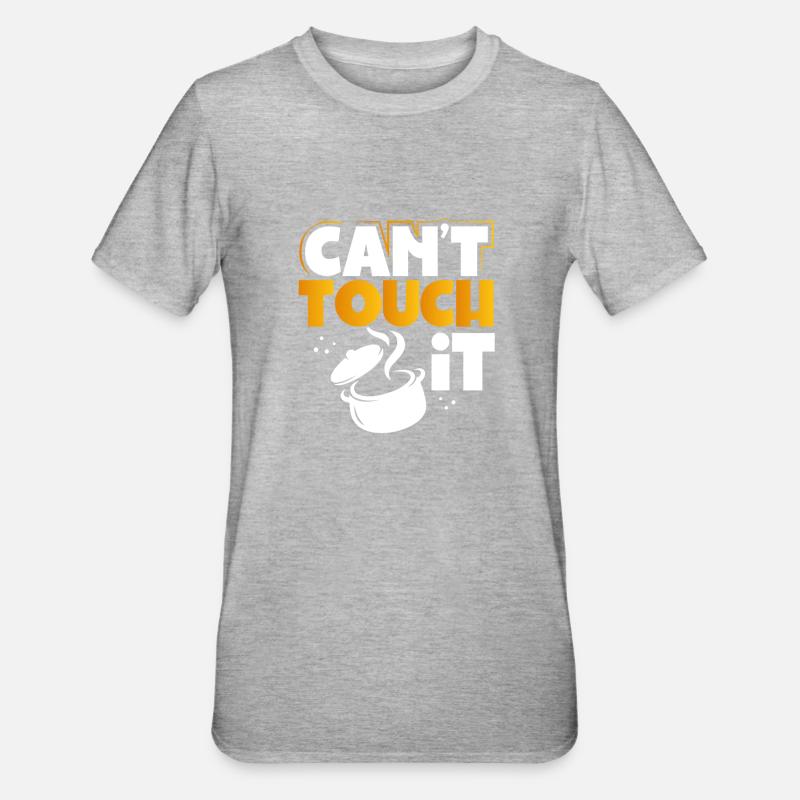 Impossible de toucher le pot - T-shirt polycoton Unisexe - gris chiné