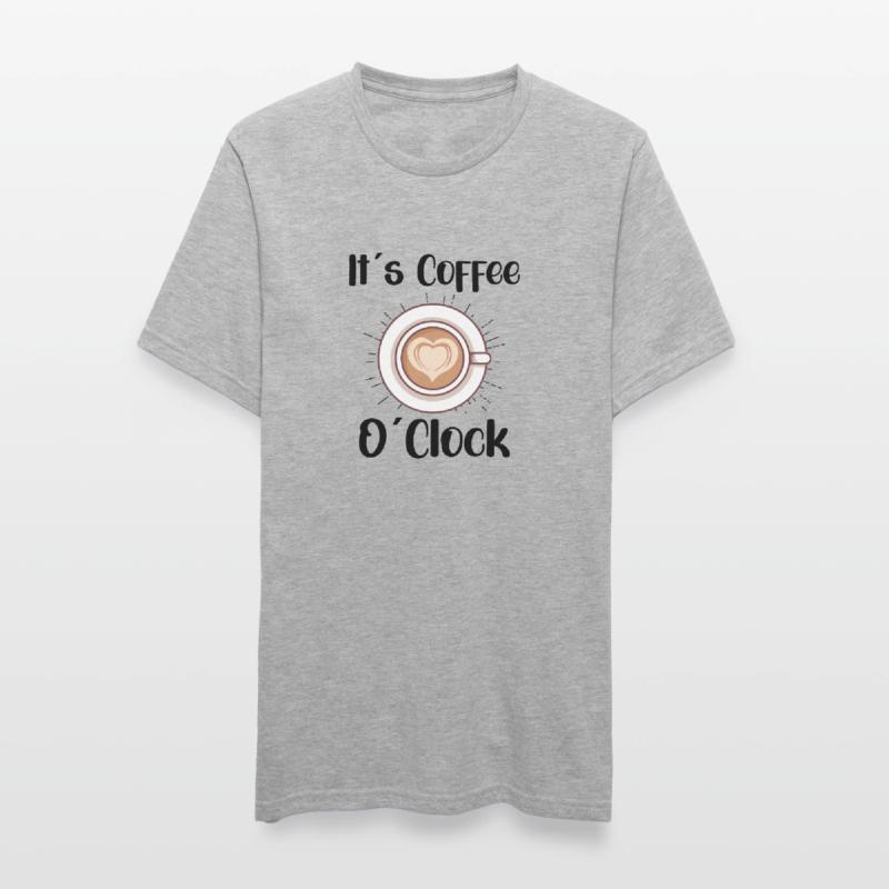 Coffee Lover Caffeine Molecule Java Latte Espresso Unisex Polycotton T-Shirt