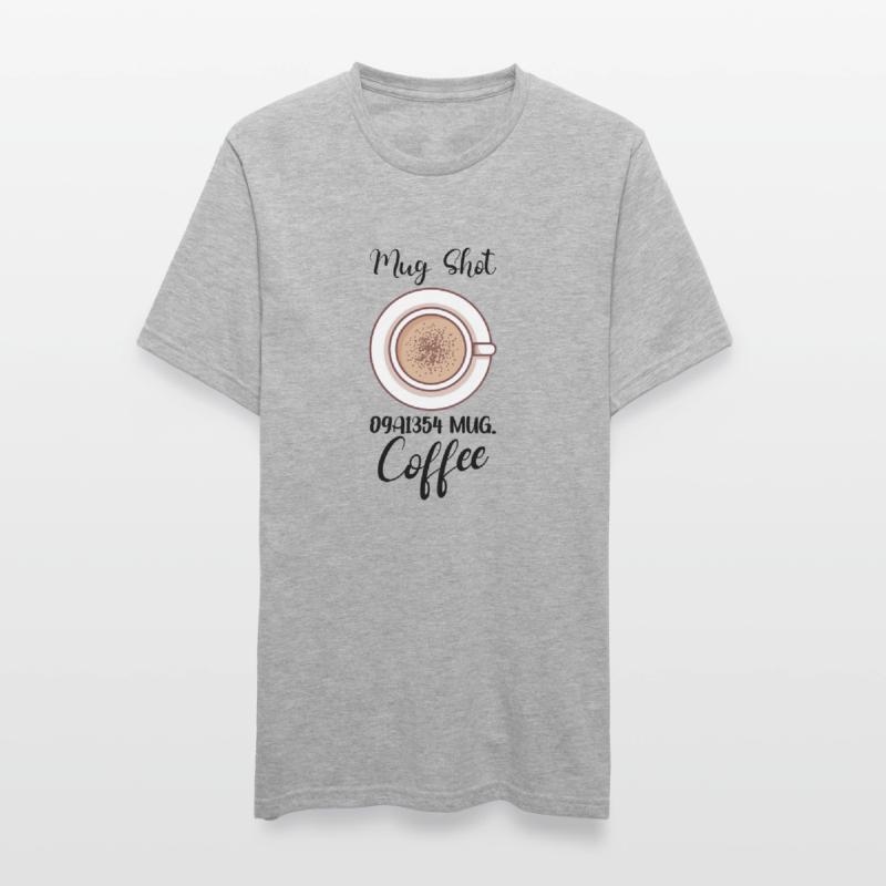 Coffee Lover Caffeine Molecule Java Latte Espresso Unisex Polycotton T-Shirt