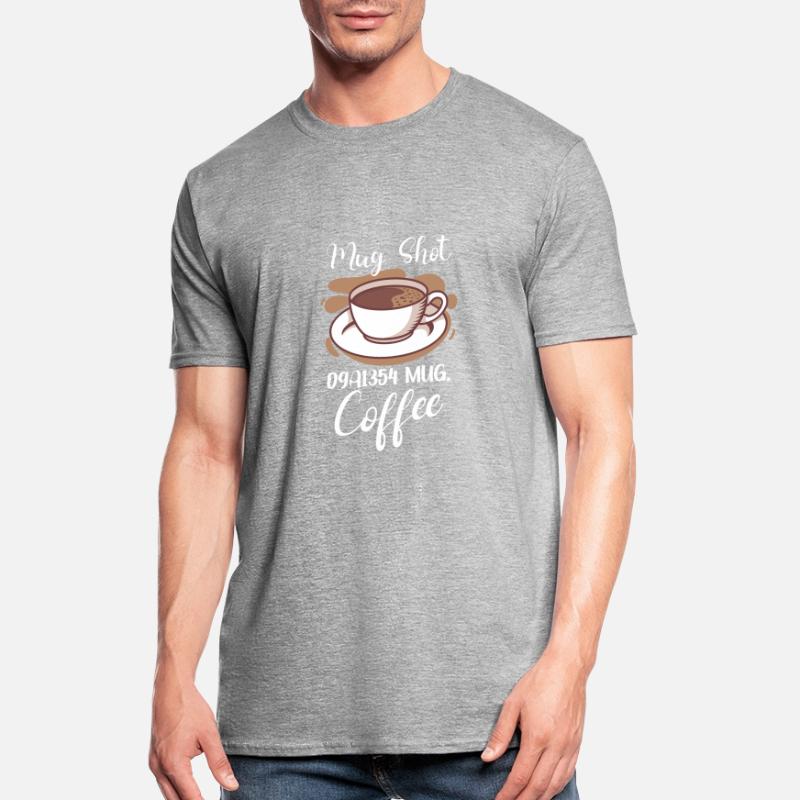 Amateur de café Molécule de caféine Java Latte Espresso T-shirt polycoton Unisexe