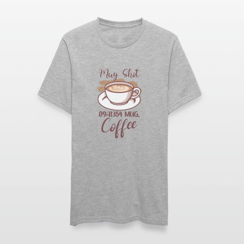 Coffee Lover Caffeine Molecule Java Latte Espresso Unisex Polycotton T-Shirt