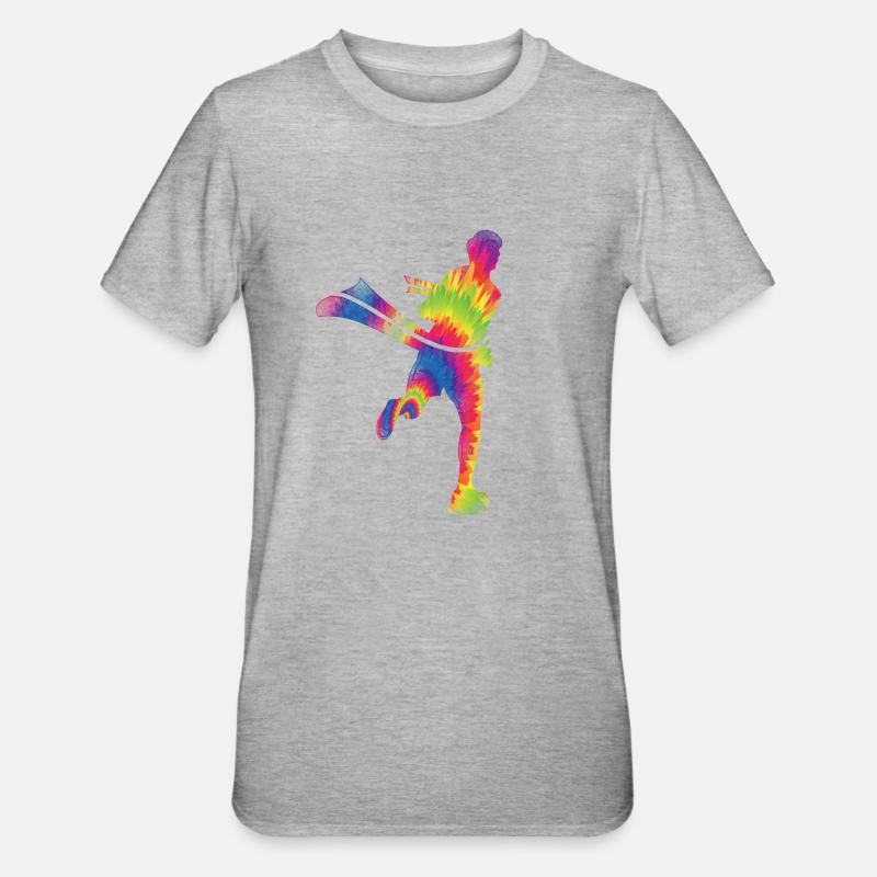 Running Runner Half Marathon Cravate - T-shirt polycoton Unisexe - gris chiné
