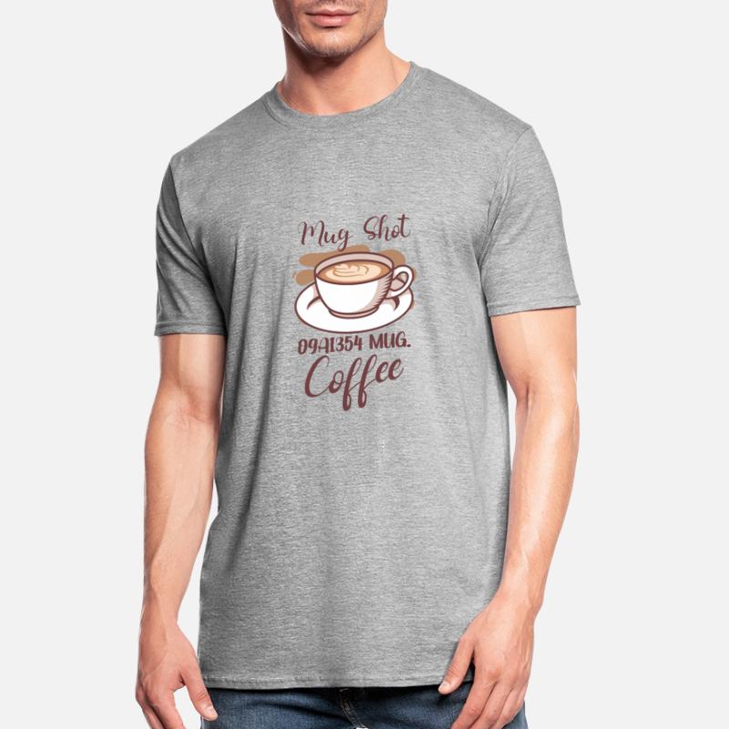 Amateur de café Molécule de caféine Java Latte Espresso T-shirt polycoton Unisexe