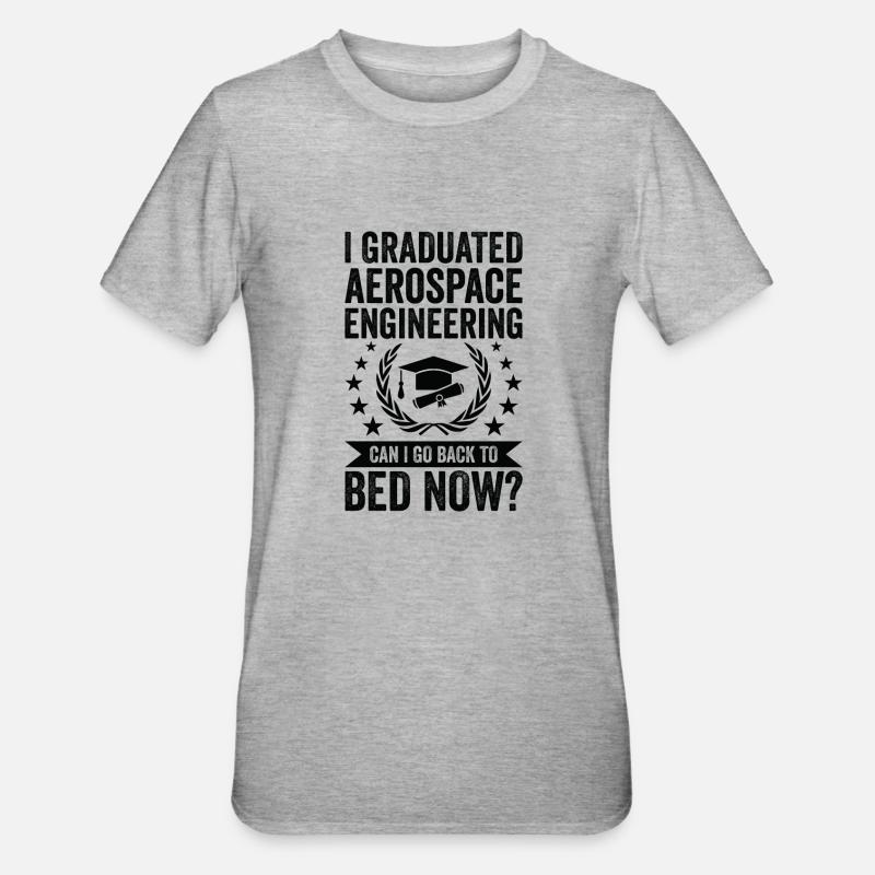 Ich Habe Software Engineering Abgeschlossen - Unisex Polycotton T-Shirt - Grau meliert