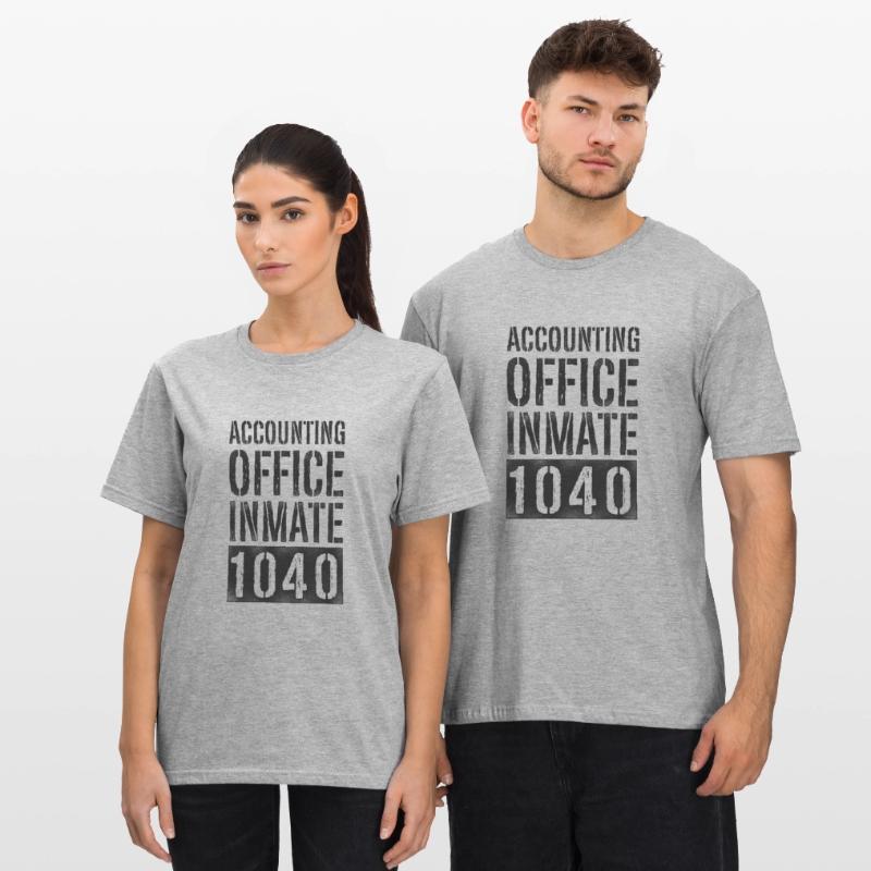 Comptable Comptable Comptable Comptabilité T-shirt polycoton Unisexe