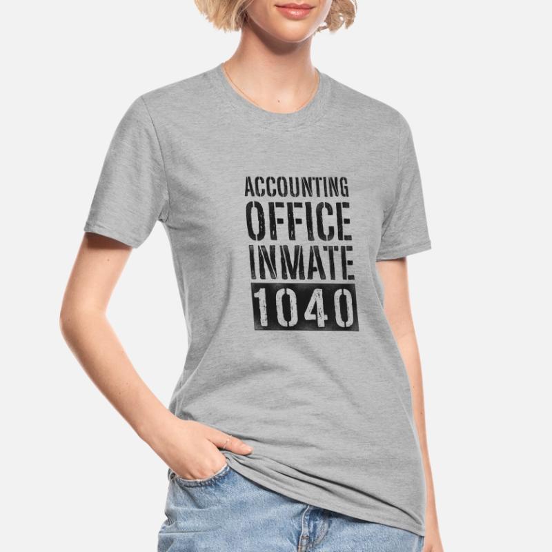 Comptable Comptable Comptable Comptabilité T-shirt polycoton Unisexe