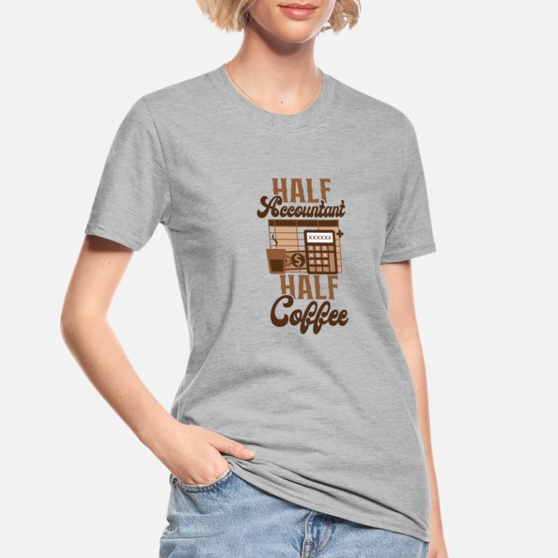 Comptable Comptable Comptable Comptabilité T-shirt polycoton Unisexe