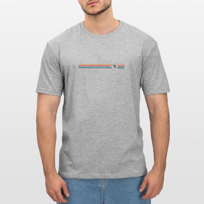 Snake Retro Reptile Python Idée cadeau T-shirt polycoton Unisexe