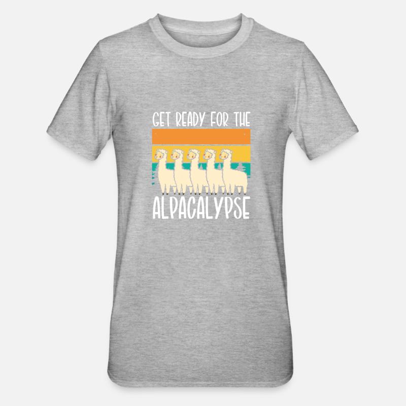Préparez-vous pour le - T-shirt polycoton Unisexe - gris chiné