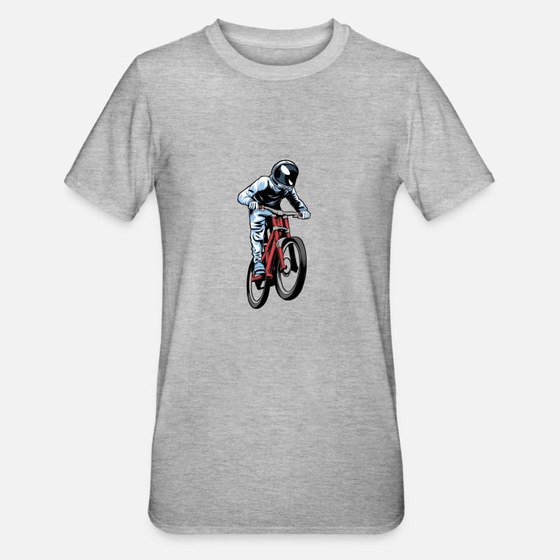 VTT VTT VTT VTT - T-shirt polycoton Unisexe - gris chiné