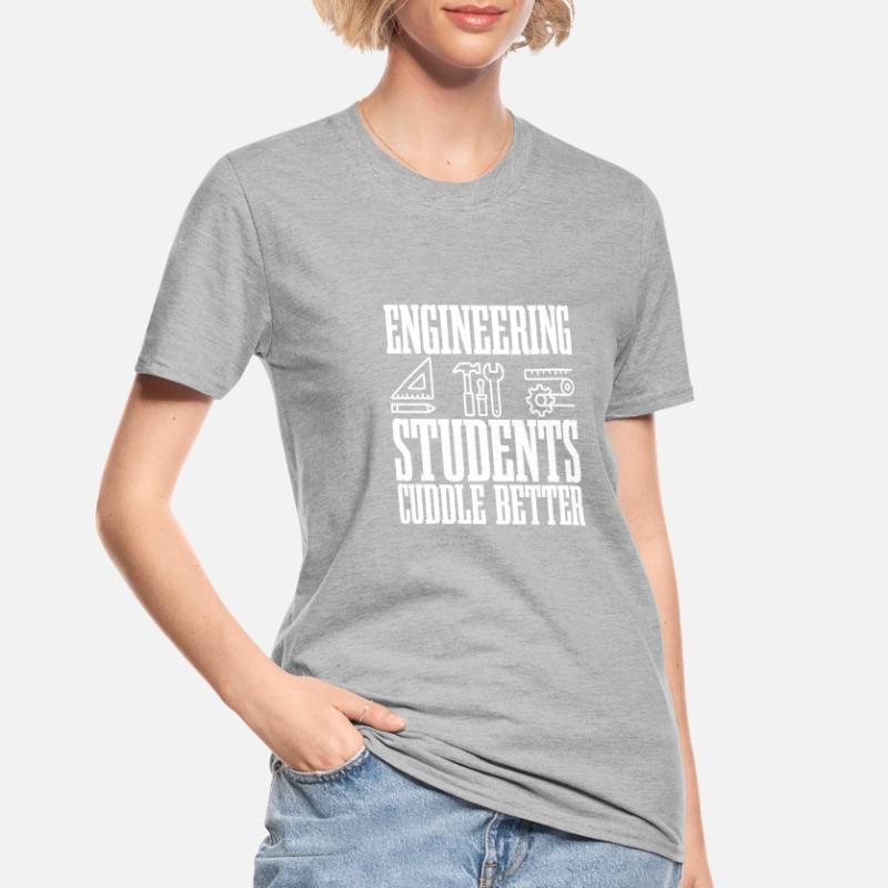 Engineering Students Cuddle Better 2 Unisex Polycotton T-Shirt