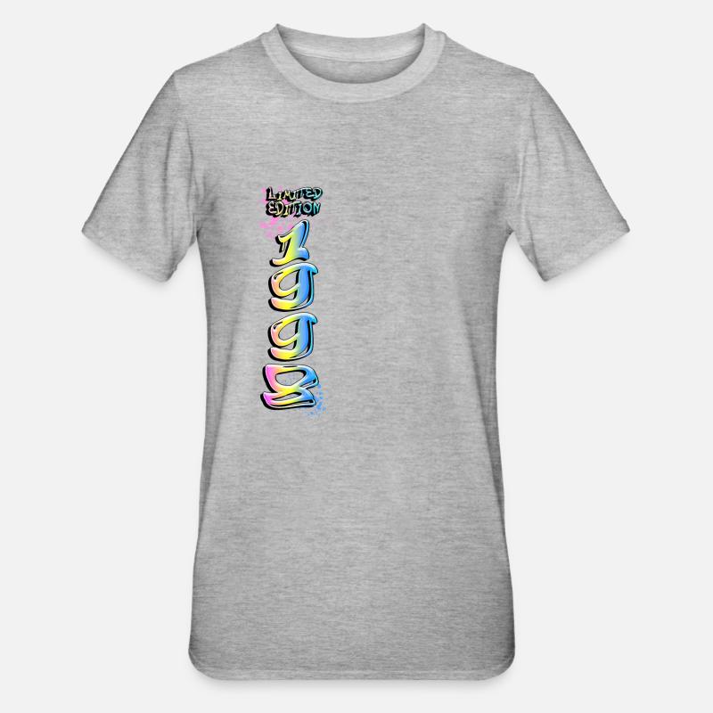 Edition Limitée 1998 Graffiti - T-shirt polycoton Unisexe - gris chiné