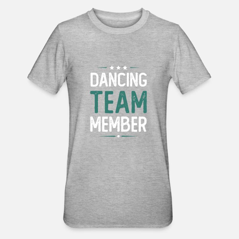 Équipe de danse - T-shirt polycoton Unisexe - gris chiné