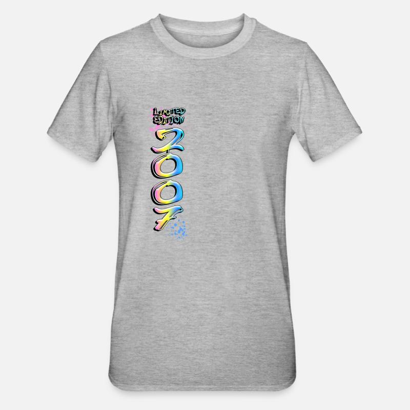Édition limitée 2007 Graffiti - T-shirt polycoton Unisexe - gris chiné