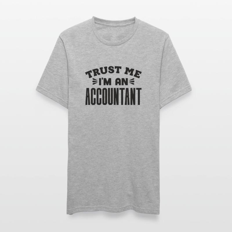 Profession comptable Comptable financier Comptable T-shirt polycoton Unisexe