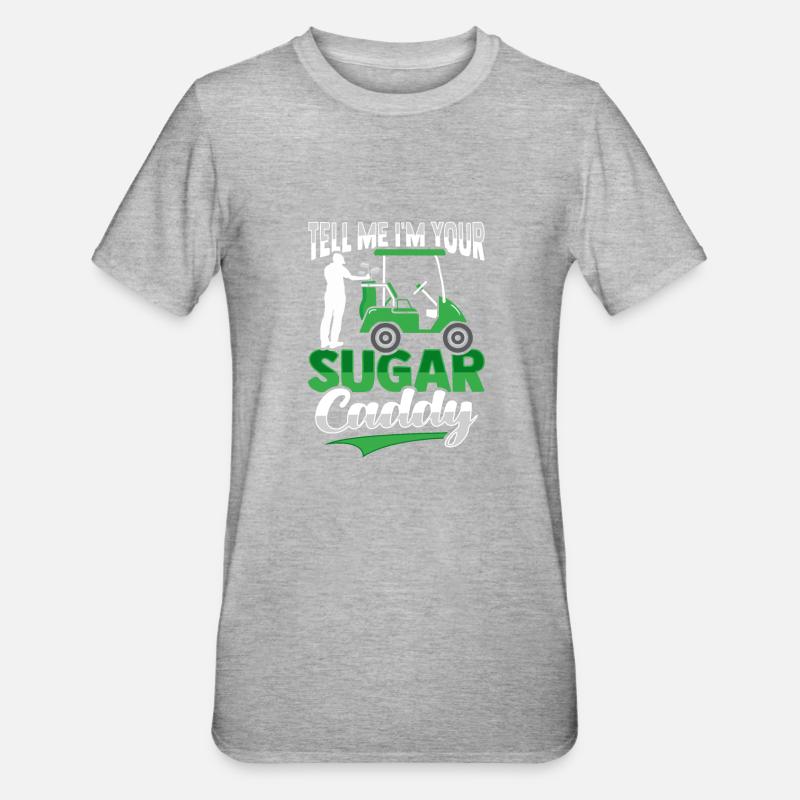 Golf Caddy - T-shirt polycoton Unisexe - gris chiné