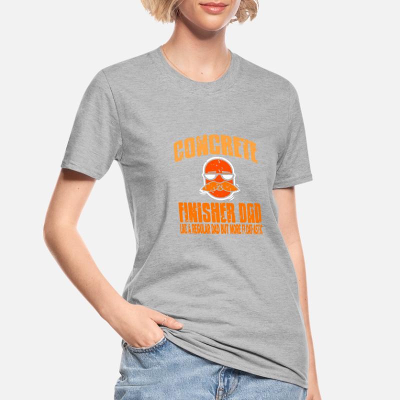Conception de constructeur en béton pour les constructeurs et le chantier de construction T-shirt polycoton Unisexe