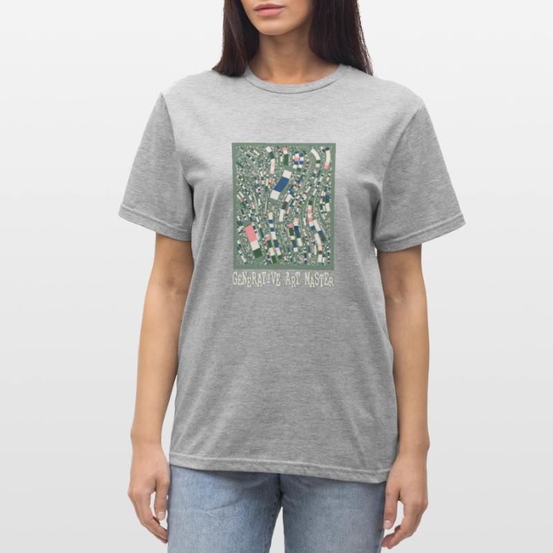 Generative Art Master Programming Image Code Unisex Polycotton T-Shirt