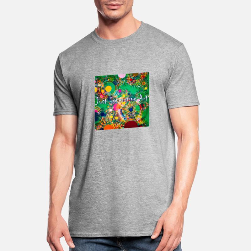 Generative Art Programming Only Image Code Unisex Polycotton T-Shirt