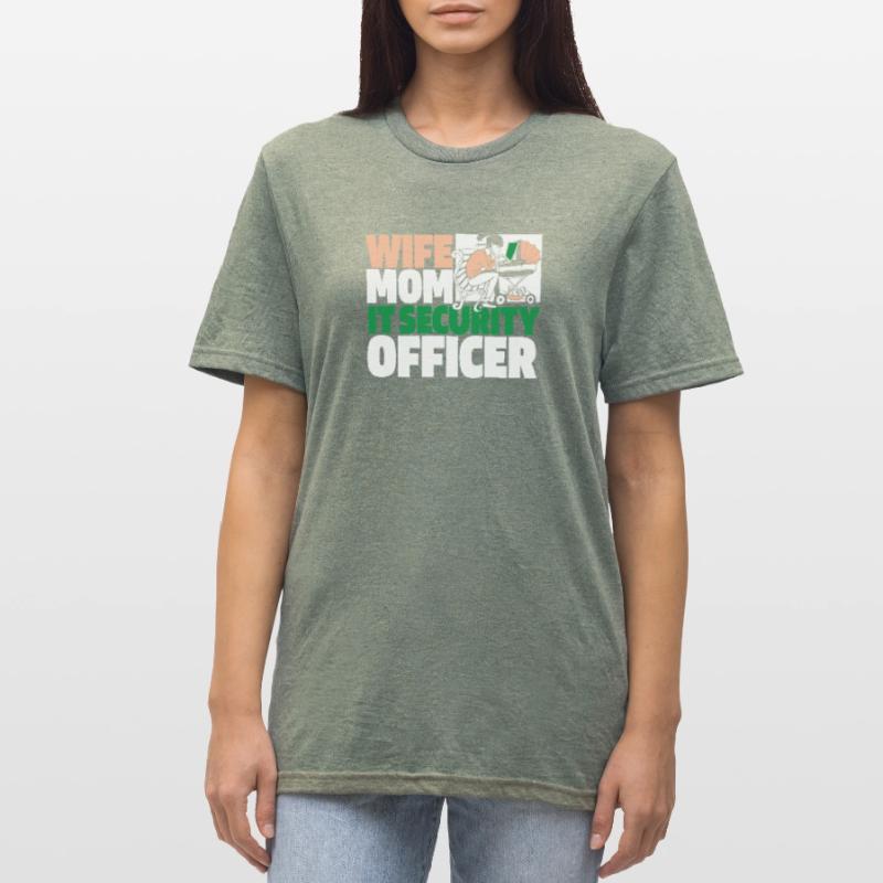 Développeur Coder Programmeur Mama T-shirt polycoton Unisexe