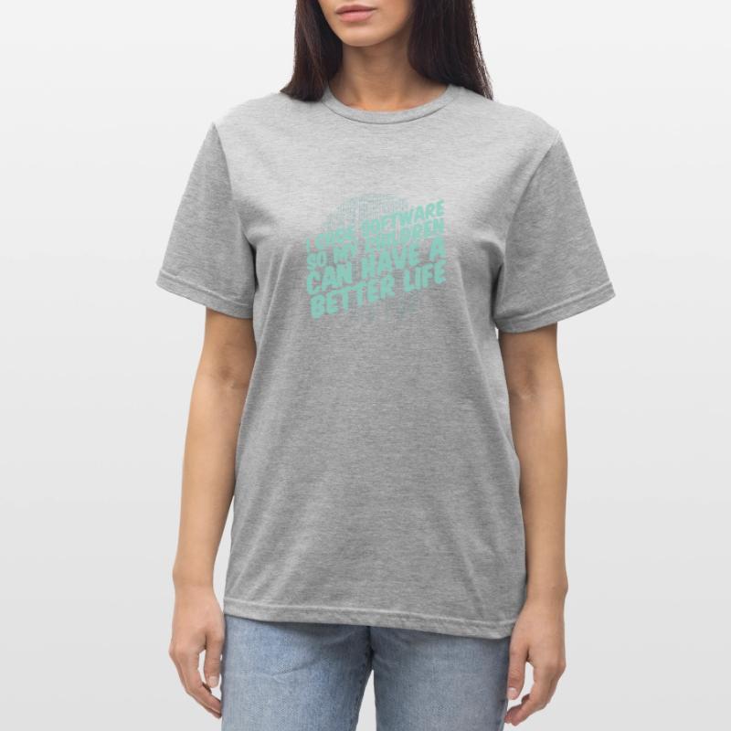 Entwickler Coder Programmierer Elternteil Unisex Polycotton T-Shirt