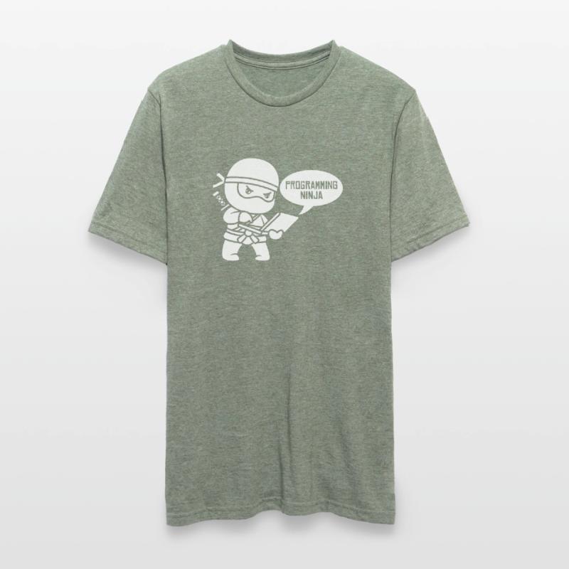 Developer Coder Programmer Ninja Unisex Polycotton T-Shirt