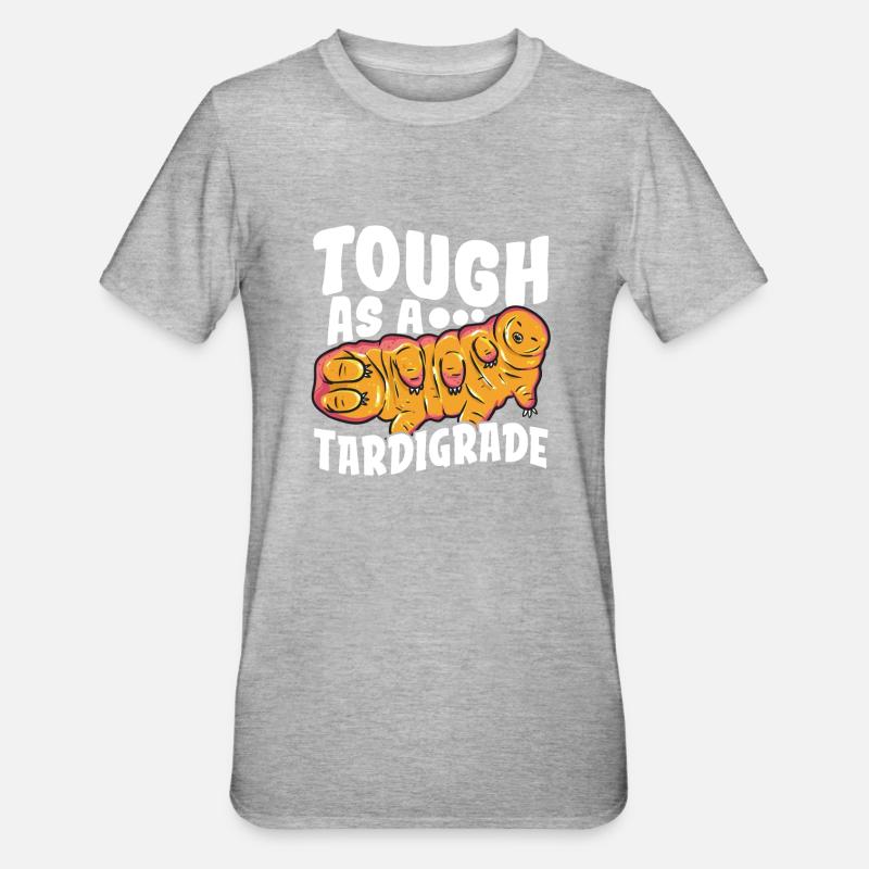Dur comme... Tardigrades Tardigrades - T-shirt polycoton Unisexe - gris chiné