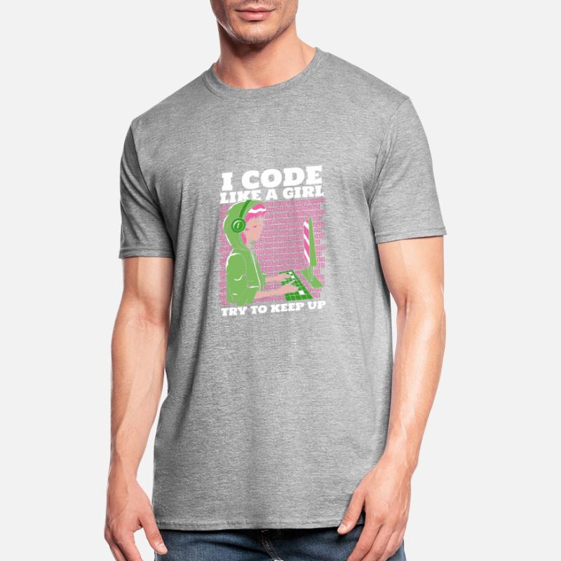 Entwickler Coder Programmierer Unisex Polycotton T-Shirt