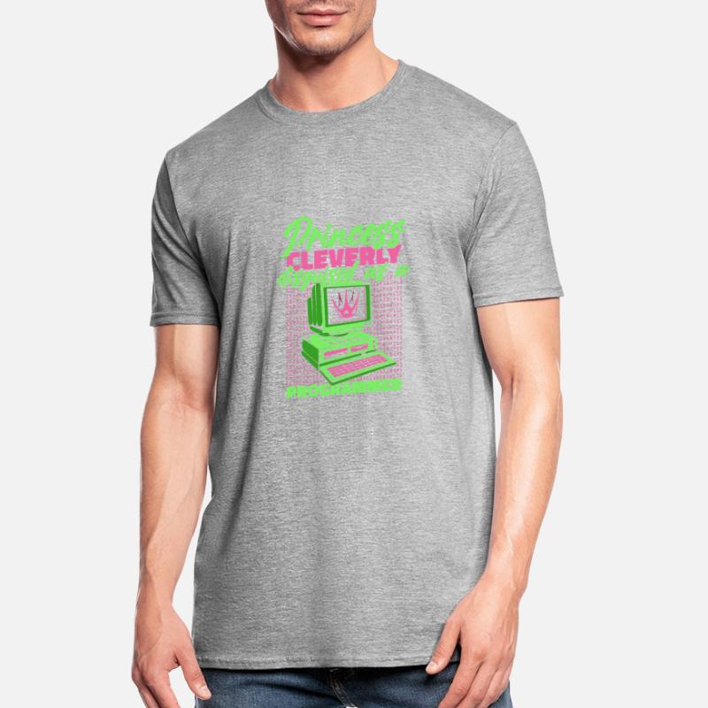 Développeur Coder Programmeur Princess T-shirt polycoton Unisexe
