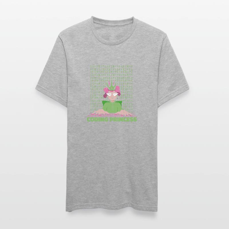 Développeur Coder Programmeur Princess T-shirt polycoton Unisexe
