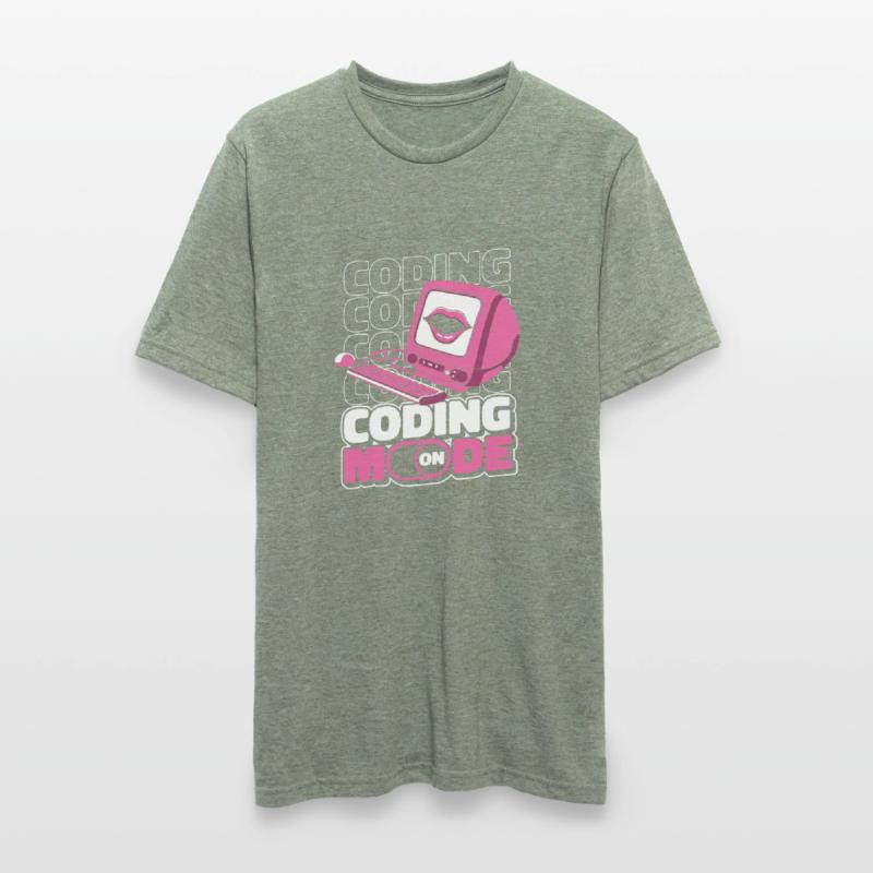 Développeur Coder Programmeur Mode activé T-shirt polycoton Unisexe