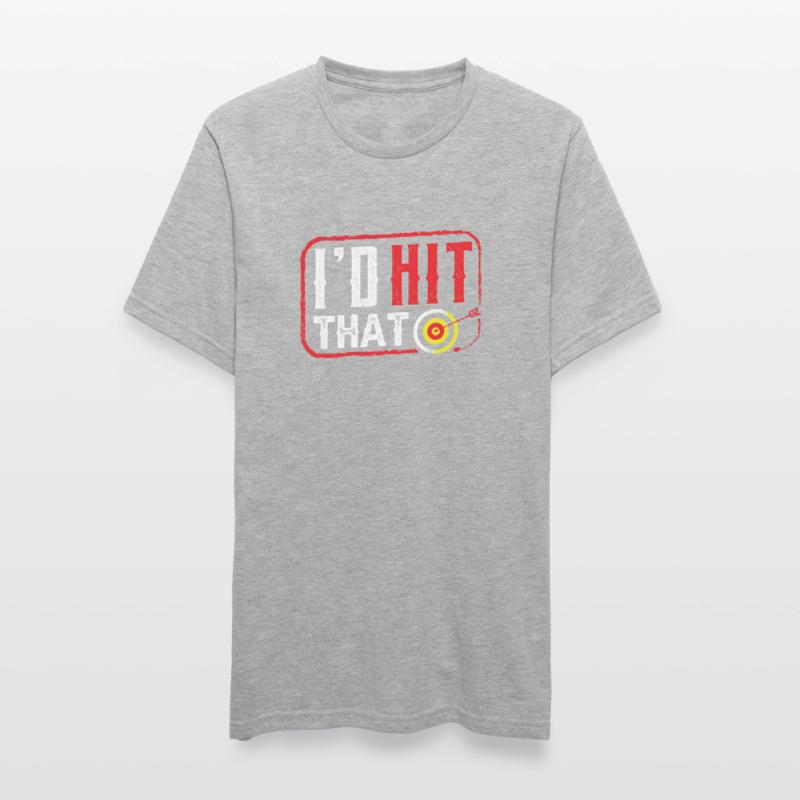 J’avais touché la cible du tir à l’arc T-shirt polycoton Unisexe