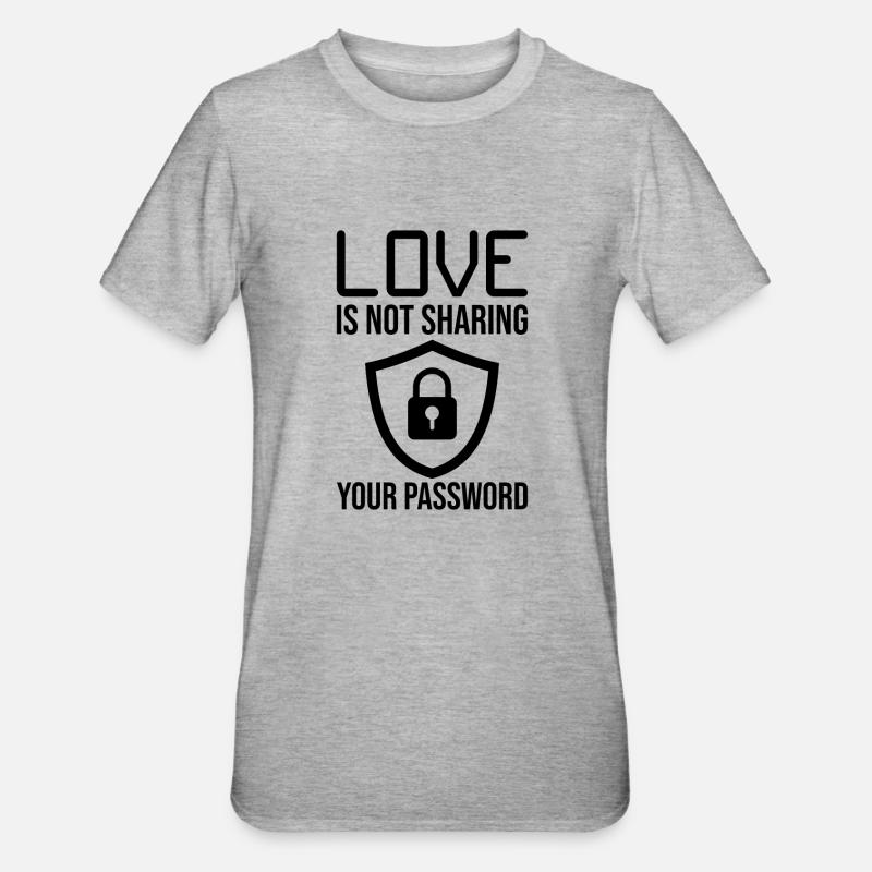 Cybersecurity Computer Security Cybersecurity - Unisex Polycotton T-Shirt - heather grey