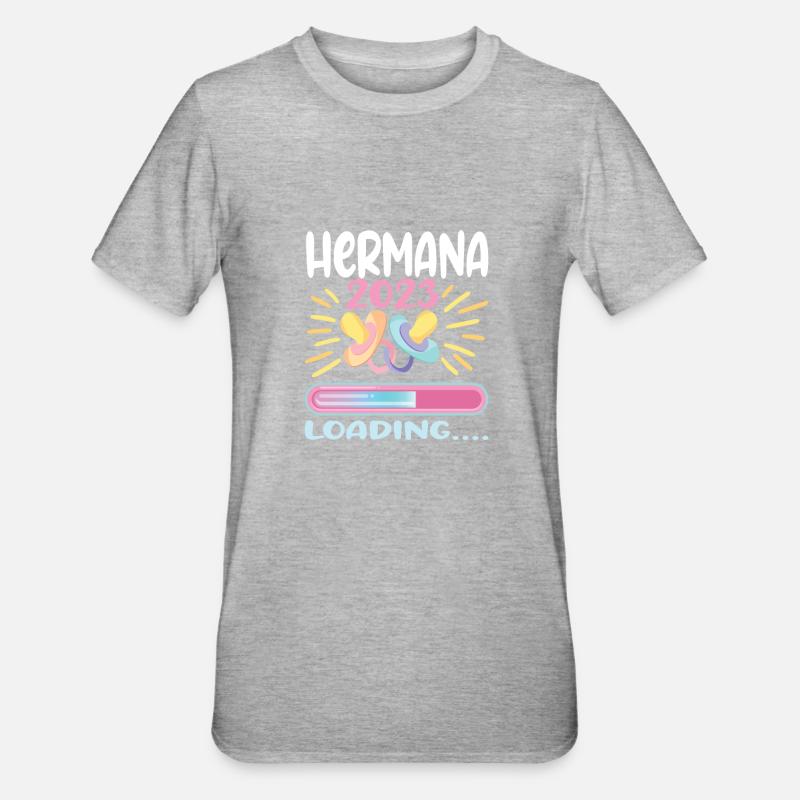 Hermana 2023 - T-shirt polycoton Unisexe - gris chiné