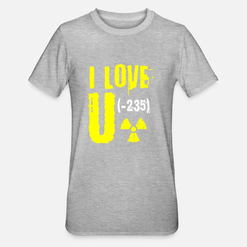 Nuclear Engineer, Nuclear Science, Science - Unisex Polycotton T-Shirt - heather grey