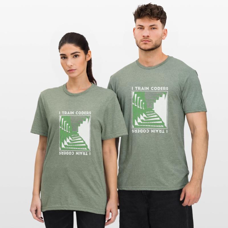 Developer Coder Programmer Encoder Unisex Polycotton T-Shirt