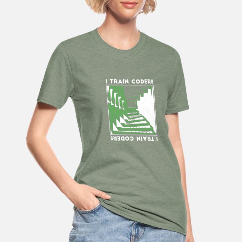 Entwickler Coder Programmierer Codierer Unisex Polycotton T-Shirt