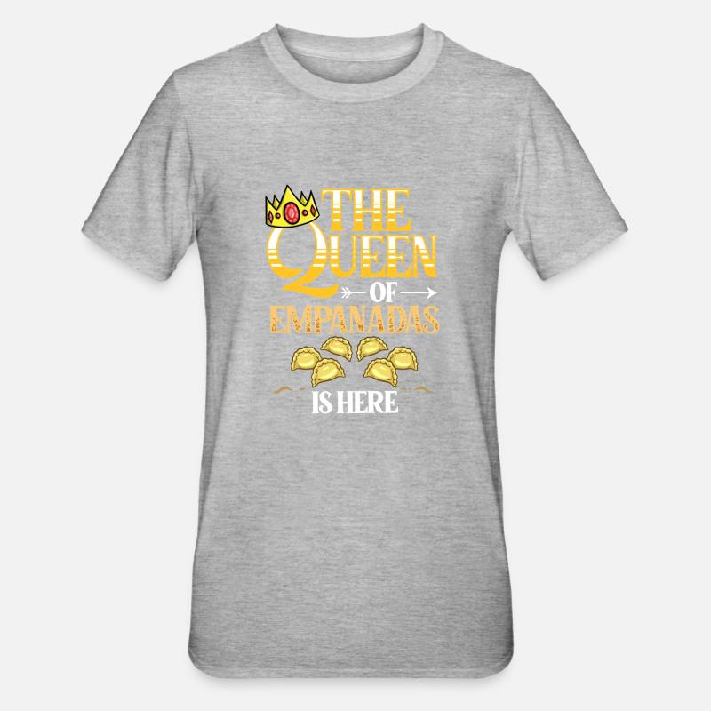 Empanada Argentina Dumpling Spain - Unisex Polycotton T-Shirt - heather grey